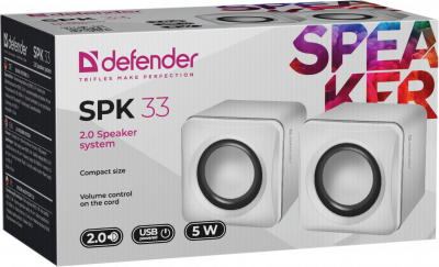 2.0  Defender SPK 33 , 5 ,   USB