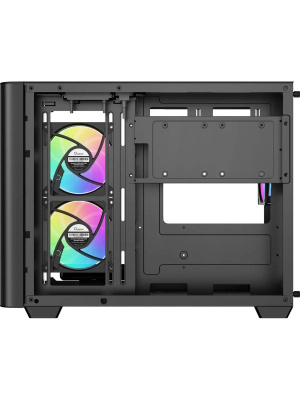 ������ Ocypus Iota C50 BK Curve ARGB Digital, MATX, Type-C*1, USB3.0*2, REAR 1x120mm ARGB, MB SIDE 2x120mm ARGB