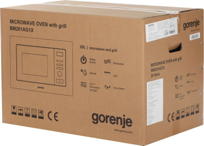 ������������� ���� Gorenje BM201AG1X 20�. 800�� ����������� ����� (������������)