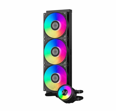 ������� �������� ���������� PcCooler DA360 Pro ARGB Soc-AM5/AM4/1200/1700/1851 ������ 4-pin 33.8dB Al 300W Ret (DA360PRO-BKAWXX -GL)