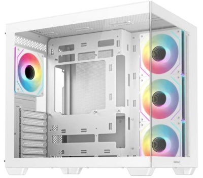 ������ Deepcool CG530 4F WH ��� ��, ������� ���� (��������), 3x120�� ARGB Reverce ����������� �� ������� ������, 1x120�� ARGB ���������� �����, �����, ATX