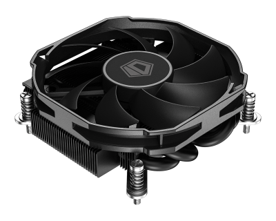 Cooler ID-Cooling IS-30i BLACK LGA1851/1700/1200/115X ��������������� ������ 30mm (TDP 100W, PWM, 4 ����.������ ������� ��������, FAN 92mm) BOX