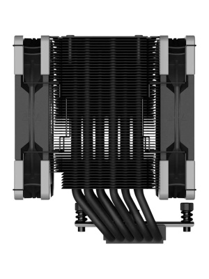 ����� ��� ���������� Scythe Mugen 6 TUF Gaming Black Edition (240W, 4-pin PWM, 154mm, ARGB, Al/Cu, 6x6mm, 2x120mm, 75.17CFM, 35.57dBA, 2500RPM,S: 1851/1700/1200/115X/2011(v3)/2066, AM5/AM4, black)