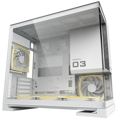 ������ Geometric Future Model 3 White with fans / mATX / 5x120mm ARGB fans / 1AM3NZWT00110