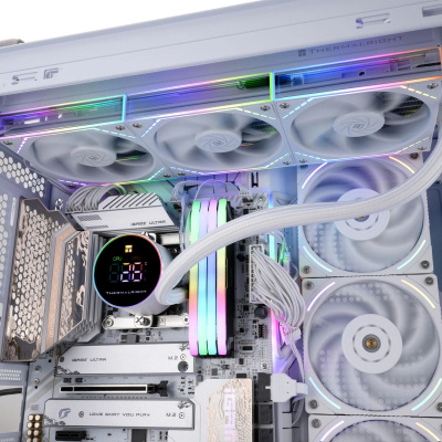 ������� ����������� ���������� Thermalright Frozen Magic 360 Digital ARGB White V2