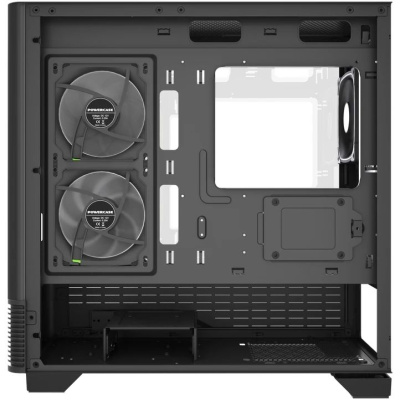 ������ Powercase Vision Micro M6B, Curved Glass, Type-C, 3x 120mm ARGB PWM Fan, ������, mATX  (CVMM6B-A3)