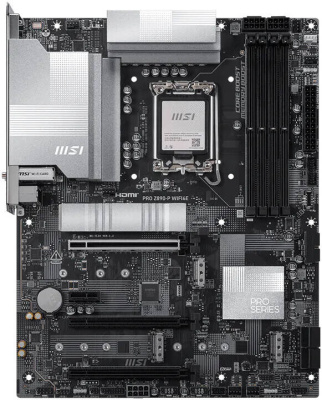 ����������� ����� MSI PRO Z890-P WIFI6E, Soc-1851, Intel Z890, ATX, Ret