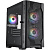 ������ 1STPLAYER DK D4-M FRGB Black / mATX / 2x140mm & 1x120mm FRGB fans / D4-M-BK-2F1P-1F1