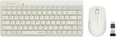 ���������� + ���� A4Tech Fstyler FG2200 Air2 ����:������� ����:������� USB ������������ slim (FG2200 AIR2 BEIGE)