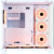 ������ 1STPLAYER MEGAVIEW MV8-TP ARGB White / ATX / 7x120mm ARGB fans & hub / MV8-TP-WH-6FC7R-W-1FC7-W-HUB2
