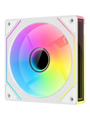 ���������� XASTRA FM120W ARGB single pack 120x120x25�� (Infinity lighting effect, ARGB, PWM, white ) BOX