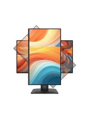 ������� MSI PRO MP245PDG E14 23.8" 16:9 FHD(1920x1080) IPS Flat, 1ms(MPRT), 1300:1, 100M:1, 300nits, Webcam, HDMI, DP, Type-C, Type-B,  2xType A, LAN, Speaker, Tilt, Swivel, Height, Pivot, VESA, 144Hz, Black, 1y war-ty