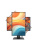 ������� MSI PRO MP245PDG E14 23.8" 16:9 FHD(1920x1080) IPS Flat, 1ms(MPRT), 1300:1, 100M:1, 300nits, Webcam, HDMI, DP, Type-C, Type-B,  2xType A, LAN, Speaker, Tilt, Swivel, Height, Pivot, VESA, 144Hz, Black, 1y war-ty