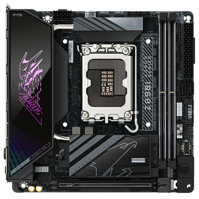 ����������� ����� Gigabyte Z890I AORUS ULTRA, Socket-1851, Intel Z890, mini-ITX, Ret