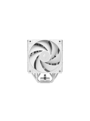 ����� DEEPCOOL AK400 G2 WH LGA1851/1700/1200/115X/AM5/AM4 (TDP 220W, PWM, Fan 120mm, 4 ����. ������, Wood-grain top cover, �����) RET