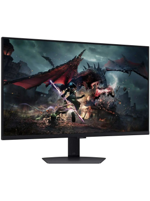 ������� Samsung Odyssey OLED G5 S32DG502EIXCI 32" ������ IPS LED 16:9 HDMI TV ������� HAS Piv 350cd 178��/178�� 2560x1440 180Hz FreeSync DP 2K 7.4��