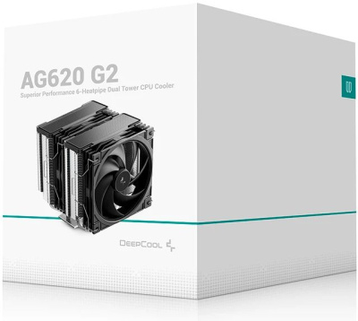 ����� ��� ���������� Deepcool AG620 G2, 4-pin, 120��, ������, retail (R-AG620-BKNPMG2-G)