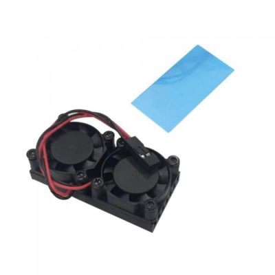 ��� ����������� � ���������� ACD Double Fans Radiator for Raspberry Pi 3B+/4B RA535