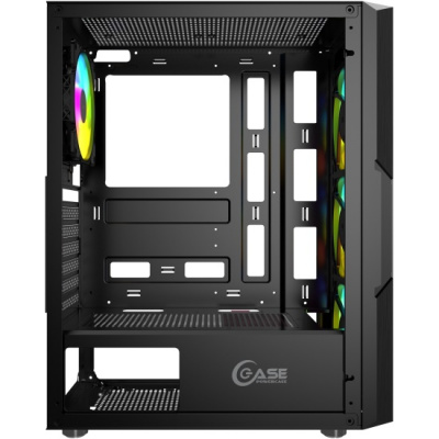������ Powercase Mistral T4B ������ , TEMPERED GLASS, LED 4x120mm CMITB-L4