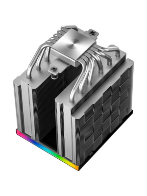 ����� DEEPCOOL AK620 DIGITAL SE LGA1851/1700/1200/115X/AM5/AM4 (TDP 260W, PWM, DUAL Fan 120mm, 6 ����. ������, ARGB, ������) RET