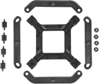 ����� ��� ���������� PCCooler RT500 TC, 4-pin, 120��, ������, retail (RT500TC-BKNWYX-GL)