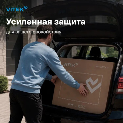 ��������� Vitek 32" VT-32HBS300 HD 60Hz ������.�� WiFi Smart TV ������