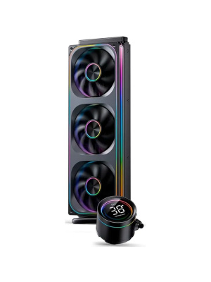 �������� �������� ���������� JONSBO TH-360 Black LGA 1700/1200/115X/AM5/AM4 (4��/���, TDP 300W, ARGB FAN and PUMP, PWM, TRIPLE FAN 120mm) RET