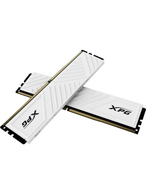 ����������� ������ ADATA DDR4 DIMM 32GB 3200MHz 2*16GB 16-20-20 WHITE DUAL TRAY