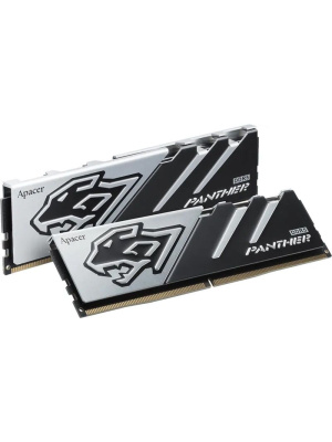 ����������� ������ Apacer DDR5 32GB 6000MHz DIMM Panther Gaming Memory CL38 1.35V Kit (2x16GB) (Retail) 2048*8  Heat Sink (Retail) 3 years (AH5U32G60C6227BAA-2)