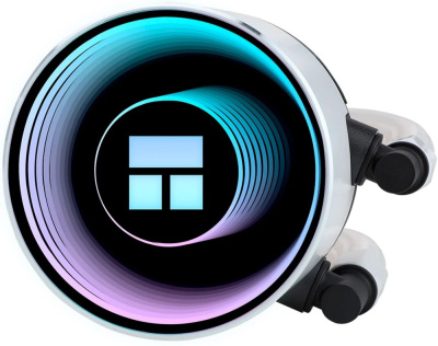 ������� ����������� ���������� Thermalright Frozen Notte 360 White ARGB V2