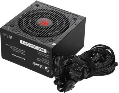 ���� ������� Bloody ATX 650W BD-PS650B 80+ bronze (20+4pin) APFC 120mm fan 6xSATA RTL