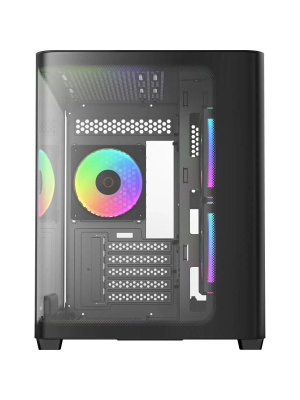 ������ Ocypus Iota C50 BK Curve ARGB Digital, MATX, Type-C*1, USB3.0*2, REAR 1x120mm ARGB, MB SIDE 2x120mm ARGB