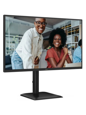 ������� AOC 27E4U 27" ������ 1920x1080 120 ��, VGA, HDMI, DP, USBx4, 3.5 mm, Speakers, HAS