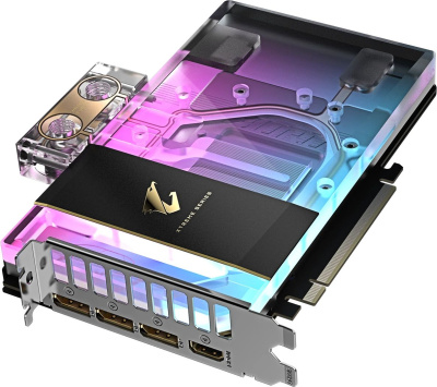 ���������� Gigabyte NVIDIA GeForce RTX 5080 AORUS XTREME WATERFORCE WB OC 16Gb (GV-N5080AORUSX WB-16GD)