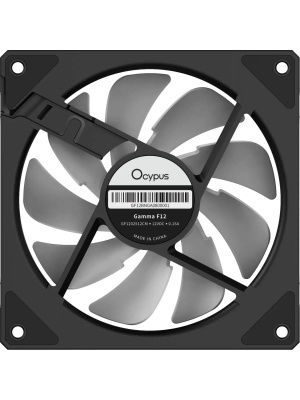 ���������� ��� ������� Ocypus Gamma F12 BK ARGB, 120x120x25mm, 4-PIN PWM, 800-1600 RPM, 31 DBA MAX, HYDRO BEARING