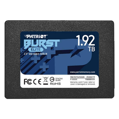 SSD ���������� PATRIOT Burst Elite 1.92 TB PBE192TS25SSDR
