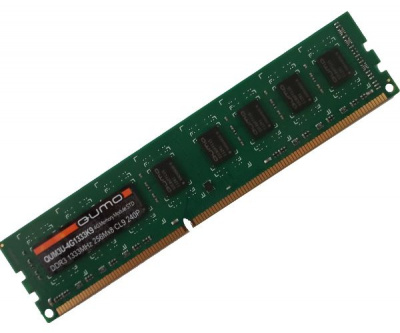 QUMO DDR3 DIMM 4GB (PC3-10600) 1333MHz QUM3U-4G1333C9/QUM3U-4G1333K9