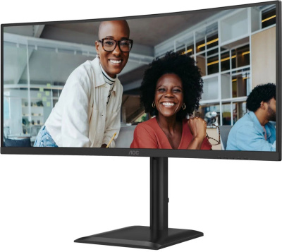 ������� AOC 34" CU34E4CV 1500R, VA UWQHD, 4ms, 120 ��, ������