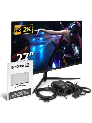 ������� 27"�ExeGate Combat EG2700A {IPS 2560x1440 165Hz 1ms 16:9 300cd 1000:1 178/178 HDMI DisplayPort VESA} [EX297305RUS]
