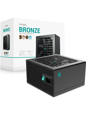 ���� ������� Deepcool ATX 600W GamerStorm PF600X 80+ bronze (20+4pin) APFC 120mm fan 6xSATA RTL