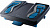 Массажная подставка для ног Energizer, черный/синий, пластик