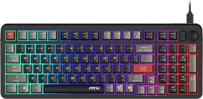 ���������� ������� ���������� MSI Forge GK110 Black ���������, 98��, ��������� ������, USB