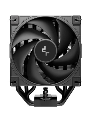 ����� DEEPCOOL AK700 DIGITAL NYX LGA1851/1700/1200/115X/AM5/AM4 (TDP 260W, PWM, Fan 120mm, 7 ����. ������, Copper Base, ������) RET