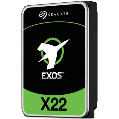 ������� ���� HDD 22TB SEAGATE Exos X22, 3.5", SAS, 512 ��, 7200 ��/��, ST22000NM000E