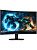 ������� Samsung 37" Odyssey G7 G75F S37FG756EI Curved (VA 16:9 3840x2160x165Hz 1ms 350cd 3000:1 178/178 1,07B DP; HDMIx2 USB3.2x3 HAS Tilt Swiv VESA Black