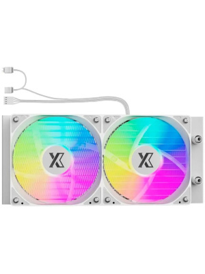 ������� �������� ���������� XASTRA LM240 ARGB WH LGA1700/1200/115X/AM5/AM4 ( 2x120 ARFB fan, TDP 265W, �����) RET