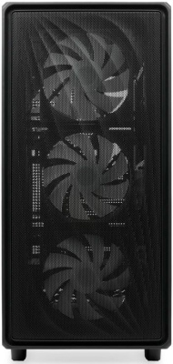 ������ �� ��� ����� ������� HSPD M510, Mesh Mid Tower, Black, M510-TGBK-ARGB