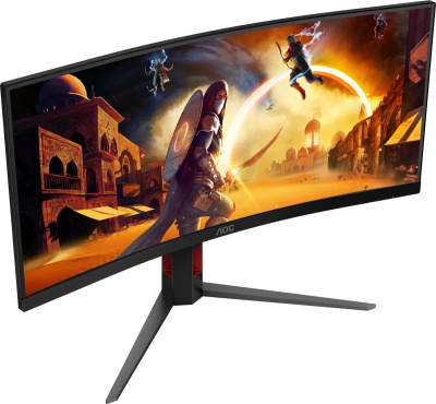 ������� AOC 34" Gaming CU34G4 34" 1500R, VA, UWQHD, 1ms, 180Hz, ������