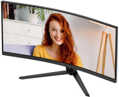 ������� AOC 34" CU34B3E 1500R, VA UWQHD, 1/4ms, 120Hz, ������