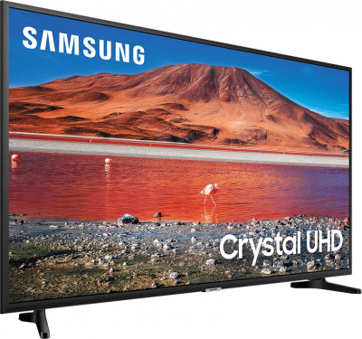 Samsung 43" TV UE43TU7002 Crystal UHD (4K) 3840x2160 HDR10+ WiFi USB DVB HDMI Slim PurColor w/o smart-tv Black